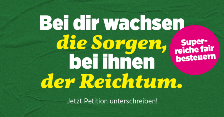 Beitragsbild: Bei dir wachsen die Sorgen, bei ihnen der Reichtum